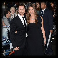 The Dark Knight Rises premiere Christian Bale